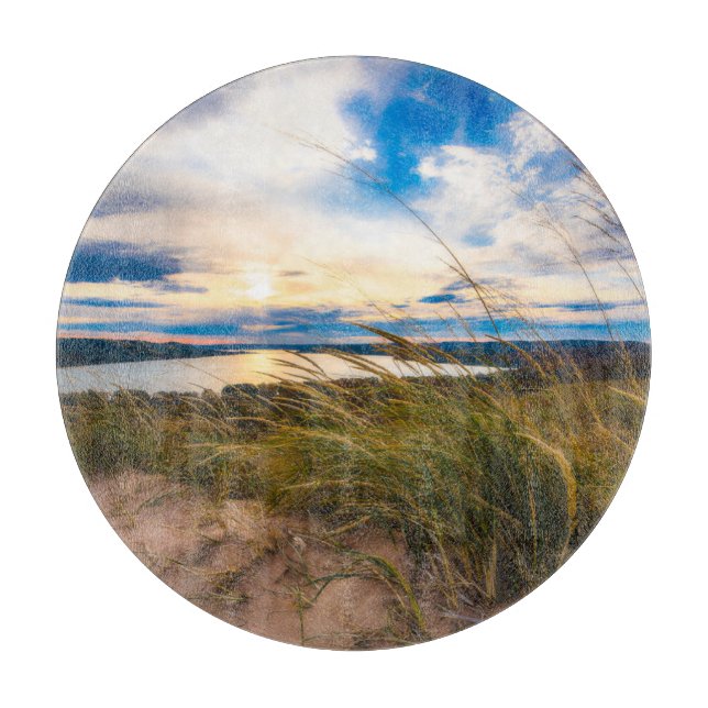 Tabla De Cortar Water | Glen Lake Sleeping Bear Dunes Michigan (Anverso)