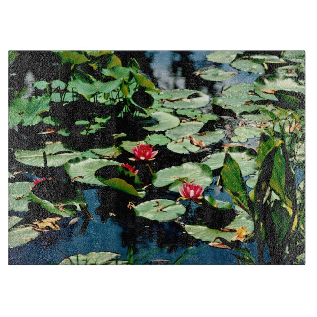 Tabla De Cortar Water Lilies (Anverso)