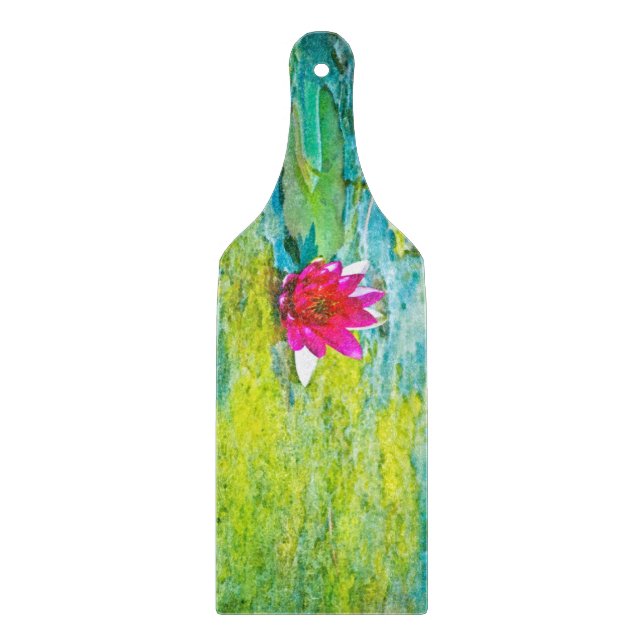 Tabla De Cortar Water Lily Lilypad (Anverso)