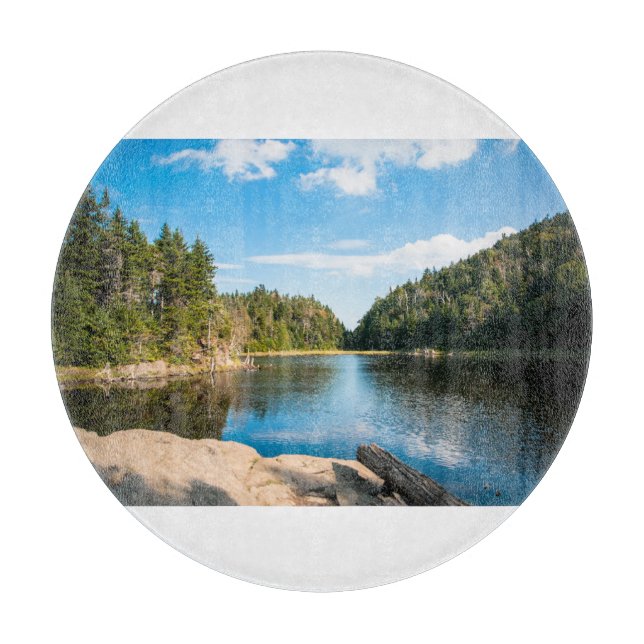 Tabla De Cortar Water | Spruce Lake Quebec, Canada (Anverso)