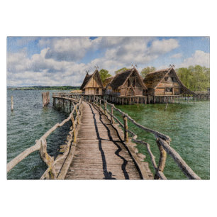 Tabla De Cortar Water Stilt Houses Over the Water