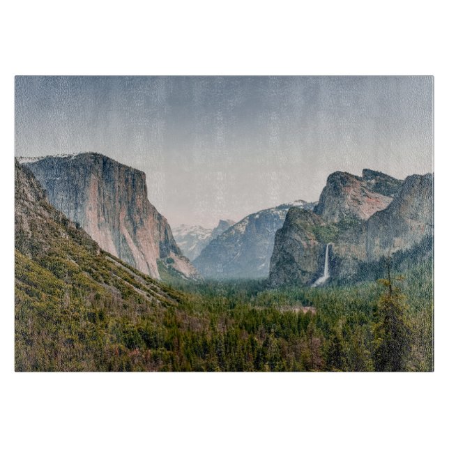 Tabla De Cortar Waterfalls | Yosemite Valley National Park (Anverso)