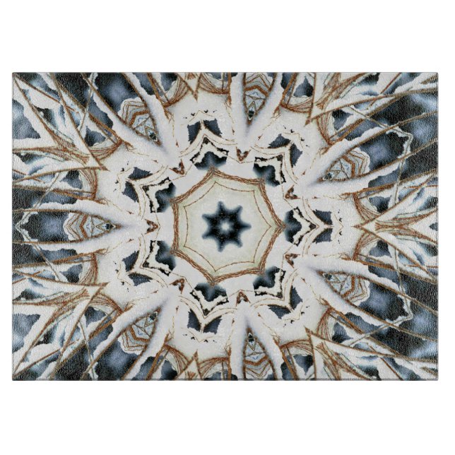 Tabla De Cortar Web de nieve (Anverso)