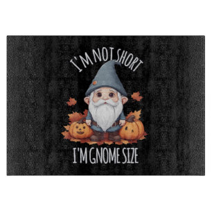 Tabla De Cortar Whimsical Cute Gnome en otoño