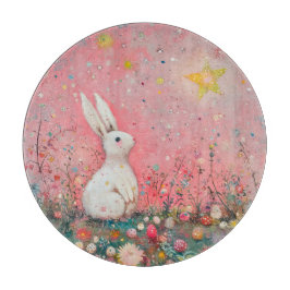 Tabla De Cortar Whimsical Easter Bunny