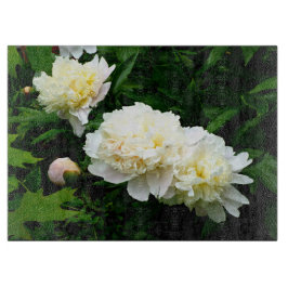 Tabla De Cortar White Peony Trio