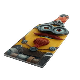 Tabla De Cortar „Wikinger-Minion auf Eroberungskurs“