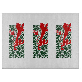 Tabla De Cortar Will Bradley Heraldic Lion