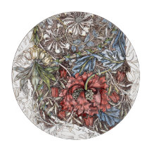 William morris floral elegante ilustracion floral