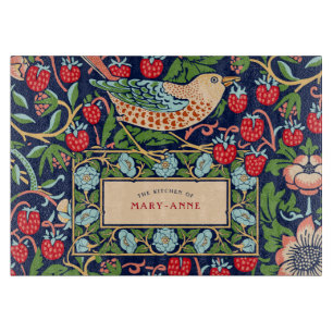 Tabla de cortar William Morris Strawberry Thief