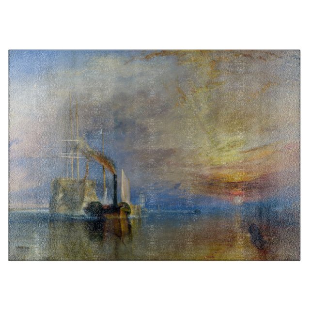 Tabla De Cortar William Turner - El temerario de la lucha (Anverso)