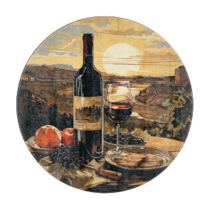 Tabla De Cortar Wine Lover's