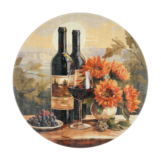 Tabla De Cortar Wine Lover's (Anverso)