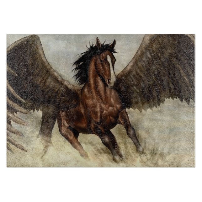 Tabla De Cortar Winged Pegasus   (Anverso)