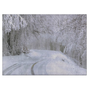 Tabla De Cortar Winter Wonderland of Snow