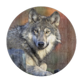 Tabla De Cortar Wolf Lovers Art