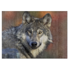 Tabla De Cortar Wolf Lovers Art