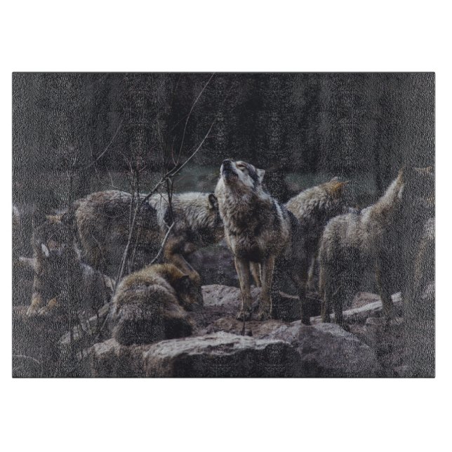 Tabla De Cortar Wolf Pack (Anverso)