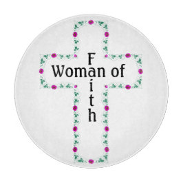 Tabla De Cortar Woman of faith