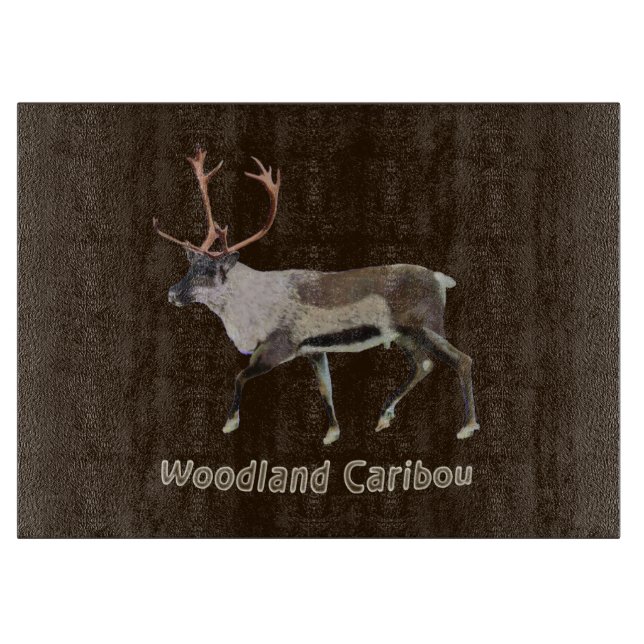 Tabla De Cortar Woodland Caribou (Anverso)