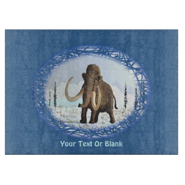 Tabla De Cortar Wooly Mammoth (Anverso)