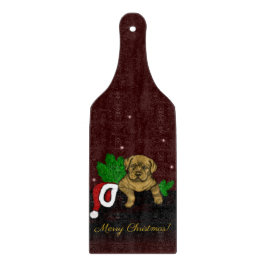 Tabla De Cortar XMas Puppy