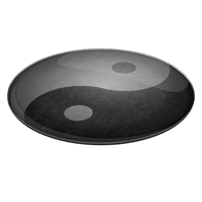 Tabla De Cortar Yin Yang (Borde)