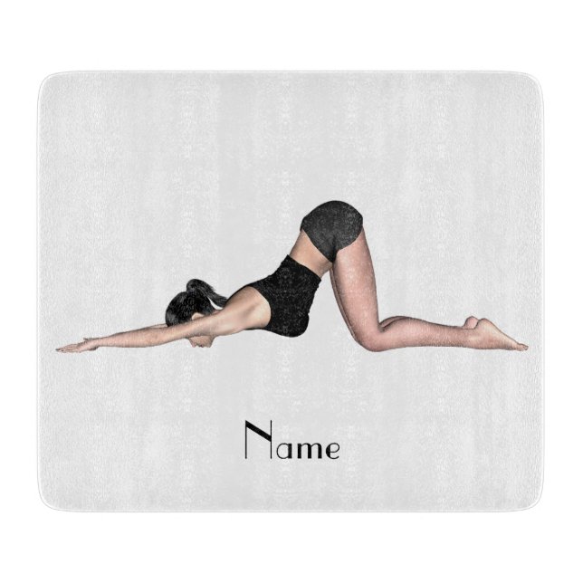Tabla De Cortar Yoga Poses Thunder_Cove (Anverso)