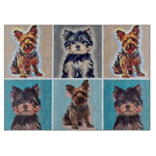 Tabla De Cortar Yorkie Yorkshire Terrier