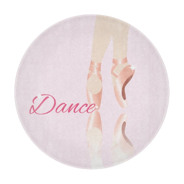 Tabla De Cortar Zapatillas de ballet de baile (Anverso)