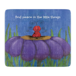 Tabla De Cortar Zen Ladybug