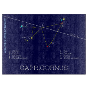 Tabla De Cortar Zodiac Constellation Capricornus