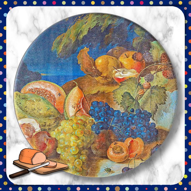 TABLA DE CORTE - 12" - Vida fija - Variedad de fru (Subido por el creador)