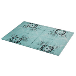 Tabla de corte de brillo espiral abstracto