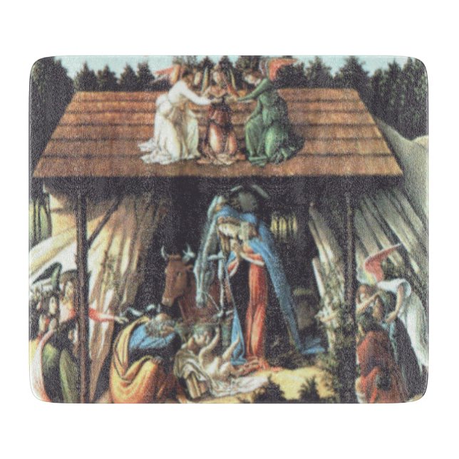 Tabla de corte de escenas de navidades (Anverso)