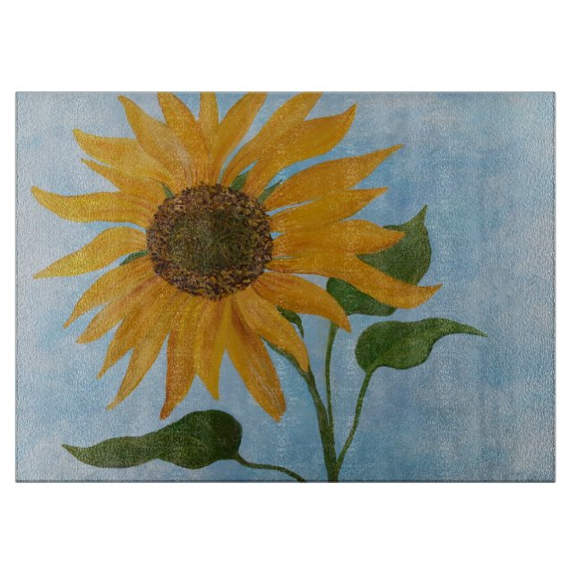 Tabla de corte de girasol (Anverso)