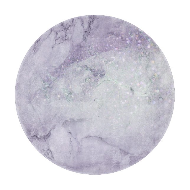 TABLA DE CORTE DE LA BANDEJA DE PURPLE DE MÁRMOL L (Anverso)