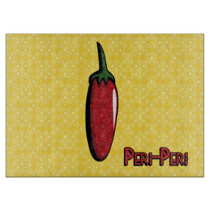Tabla de corte de pimiento Peri-Peri Chili