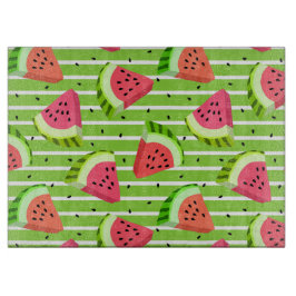 Tabla de corte de sandías