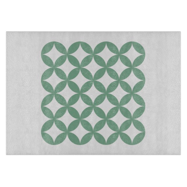 Tabla de corte de Shippo verde (Anverso)