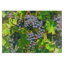 TABLA DE CORTE DE VIDRIO, "GRAPES ON VINE"