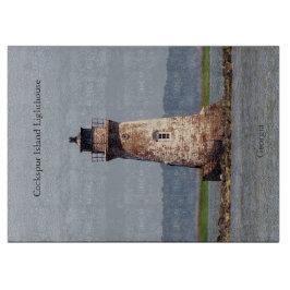 Tabla de corte del faro de Cockspur Island