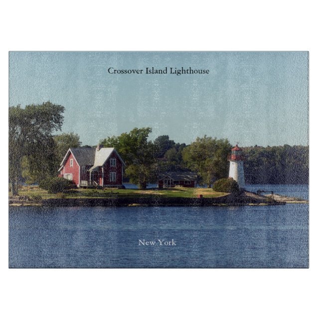 Tabla de corte del faro de Crossover Island (Anverso)