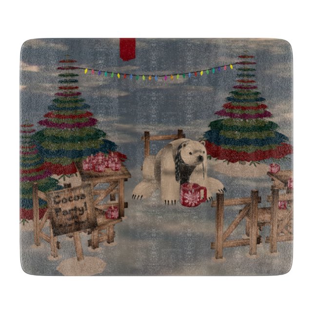 Tabla de corte del oso polar (Anverso)