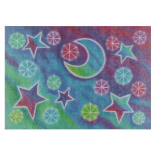 Tabla de corte nocturno brillante