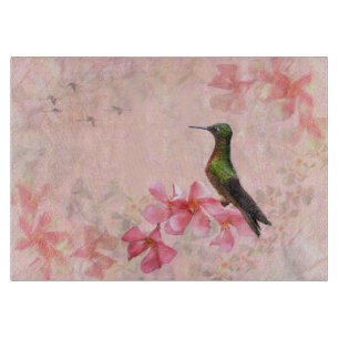 Tabla de corte rectangular Primavera Rosa