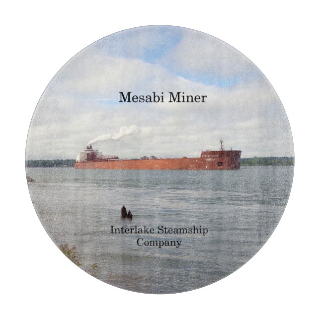 Tabla de corte redondo Mesabi Miner (Anverso)