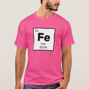 Tabla de hierro / periódico - Camiseta de elemento