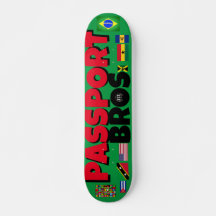 Tabla de monopatín PASSPORT BROS 7 3/4"