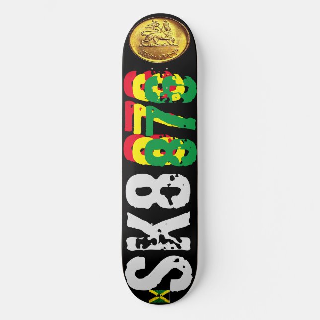 Tabla de monopatín SK8 876 8 1/2" (Anverso)